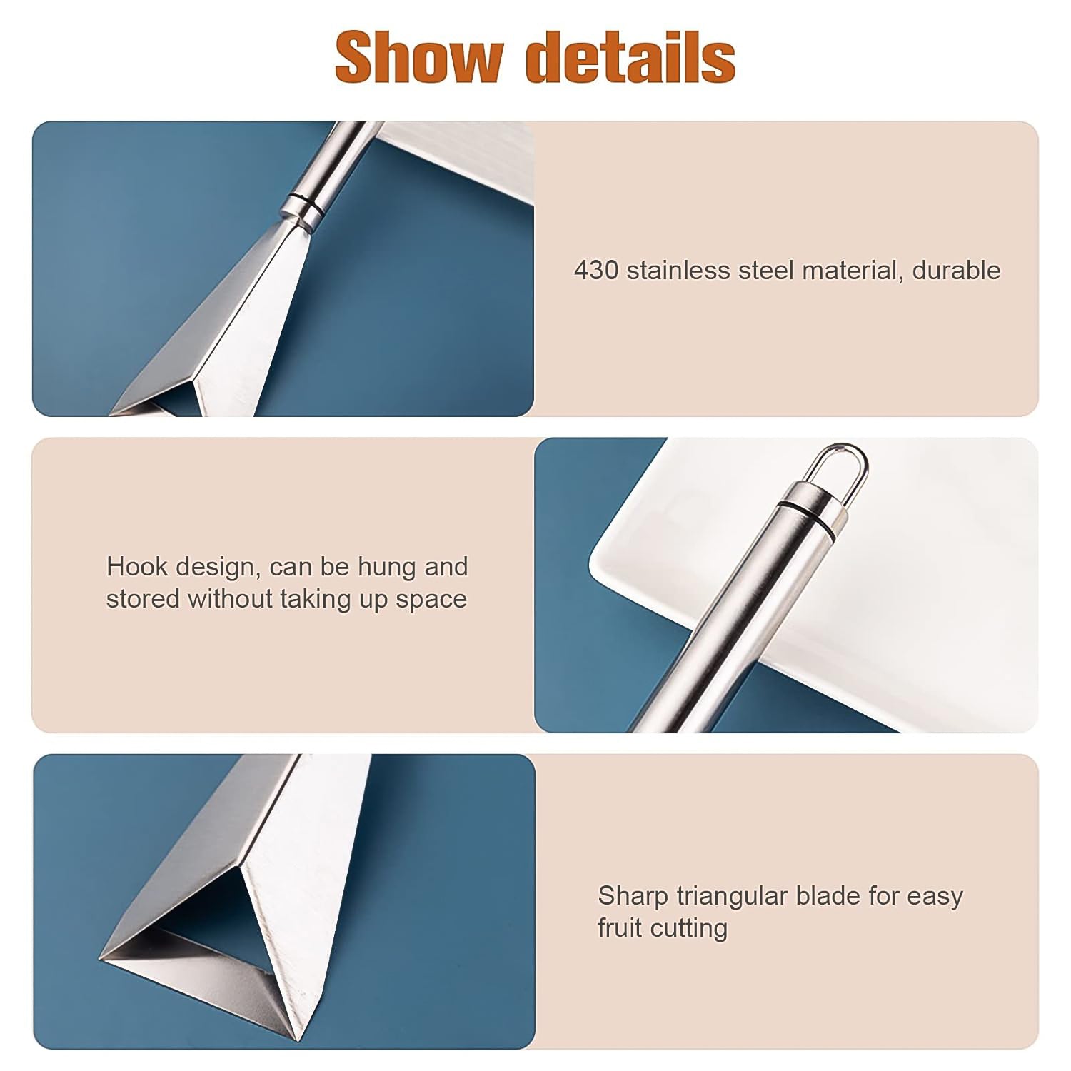 Stainless Steel Decorative Fruit Carving Tool Stainless Steel Decorative Fruit Carving Tool
